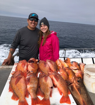 Hooked on Nags Head, NC Rockfish Fishing